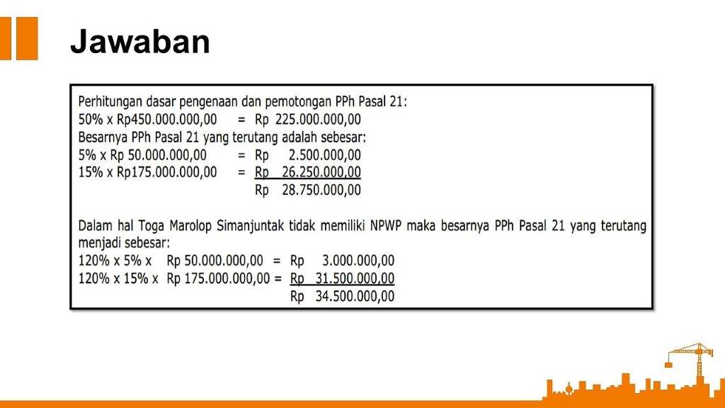 Detail Contoh Soal Perhitungan Pajak Penghasilan Nomer 39