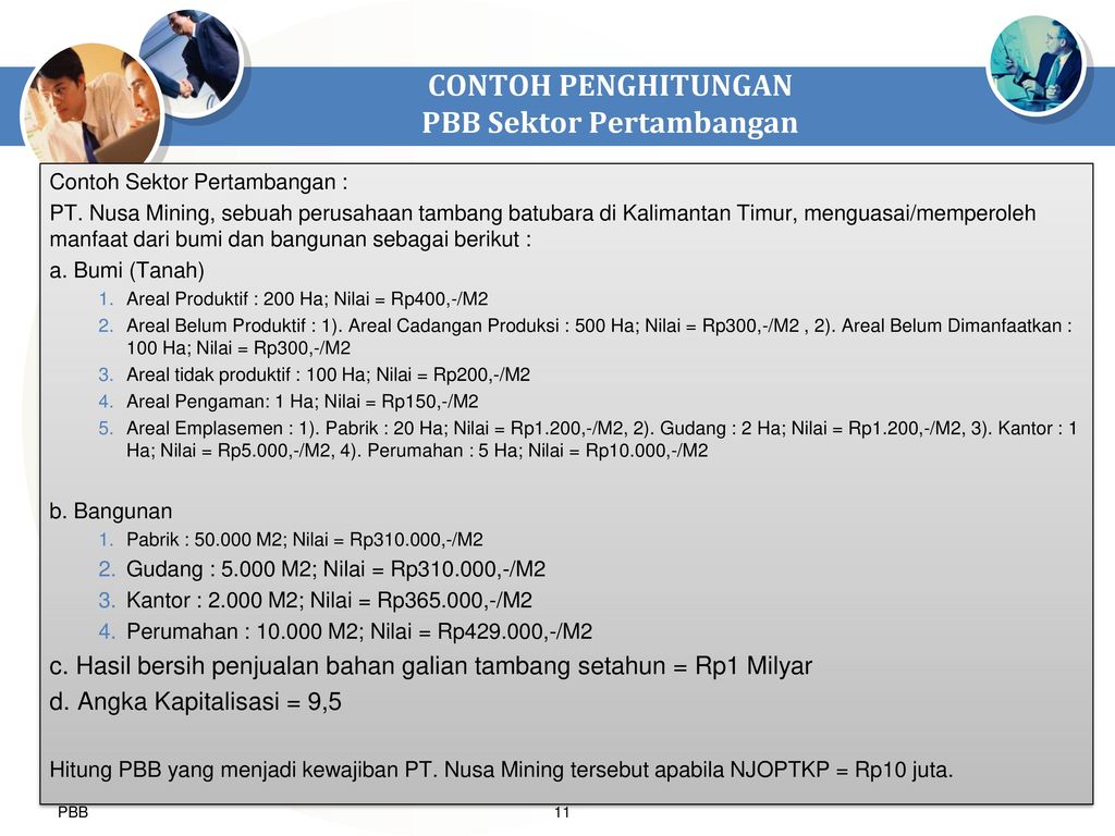 Detail Contoh Soal Perhitungan Pbb Nomer 17