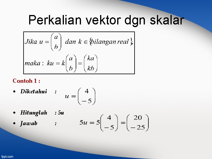 Detail Contoh Soal Perkalian Vektor Nomer 10