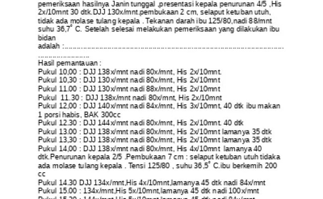 Detail Contoh Soal Persalinan Beserta Jawabannya Nomer 25