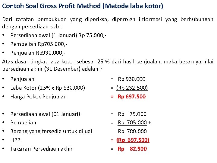 Detail Contoh Soal Persediaan Nomer 10