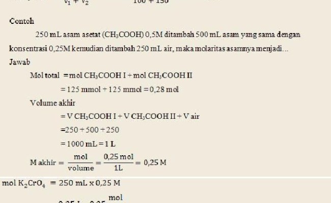 Detail Contoh Soal Persen Volume Nomer 27
