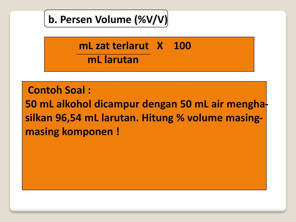 Detail Contoh Soal Persen Volume Nomer 6