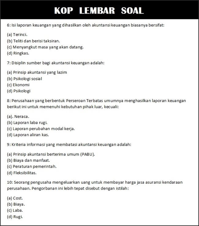 Detail Contoh Soal Pilihan Ganda Bahasa Inggris Nomer 42