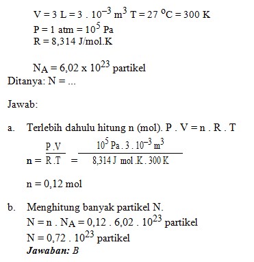 Contoh Soal Pilihan Ganda Dan Jawaban Teori Kinetik Gas - KibrisPDR