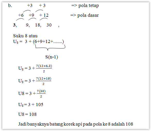 Detail Contoh Soal Pola Bilangan Persegi Nomer 27