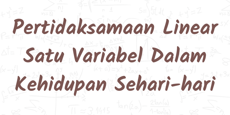 Detail Contoh Soal Program Linear Dalam Kehidupan Sehari Hari Nomer 40