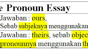 Detail Contoh Soal Pronoun Essay Dan Jawabannya Nomer 21