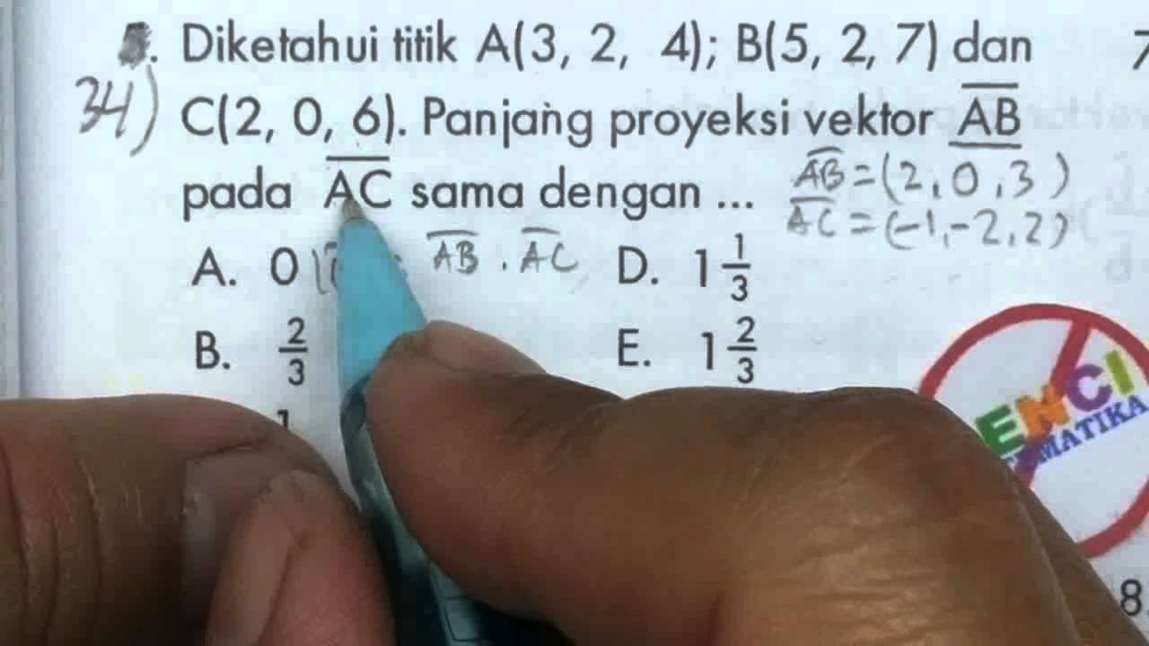 Detail Contoh Soal Proyeksi Vektor Nomer 48