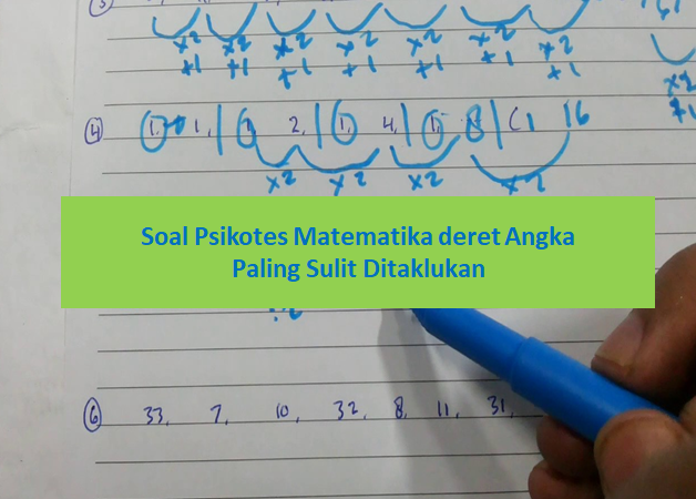 Detail Contoh Soal Psikotes Dan Jawabannya Nomer 31