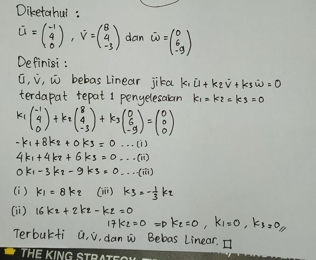 Detail Contoh Soal Ruang Vektor Nomer 31