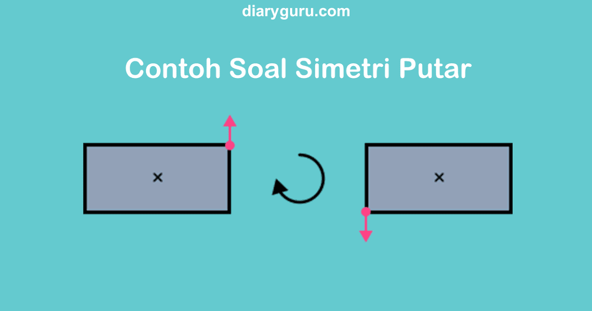 Detail Contoh Soal Simetri Putar Nomer 4