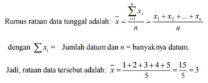 Detail Contoh Soal Statistika Dan Penyelesaiannya Untuk Mahasiswa Nomer 15