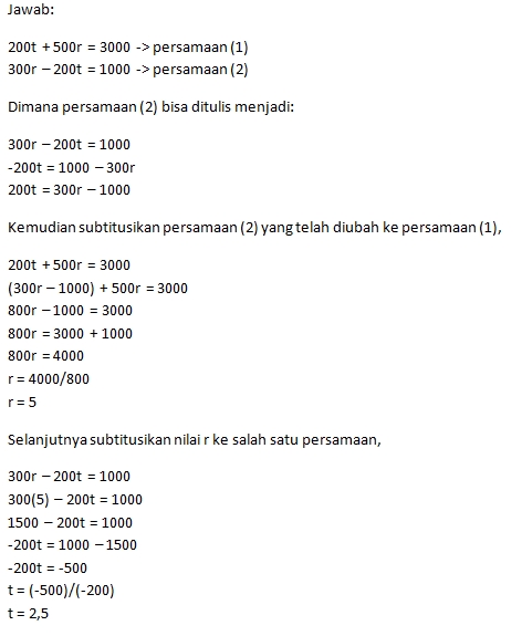 Detail Contoh Soal Substitusi Nomer 29