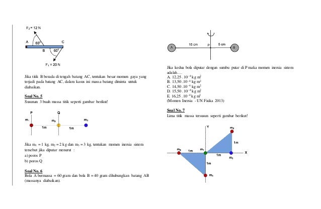 Detail Contoh Soal Tentang Momen Gaya Nomer 44