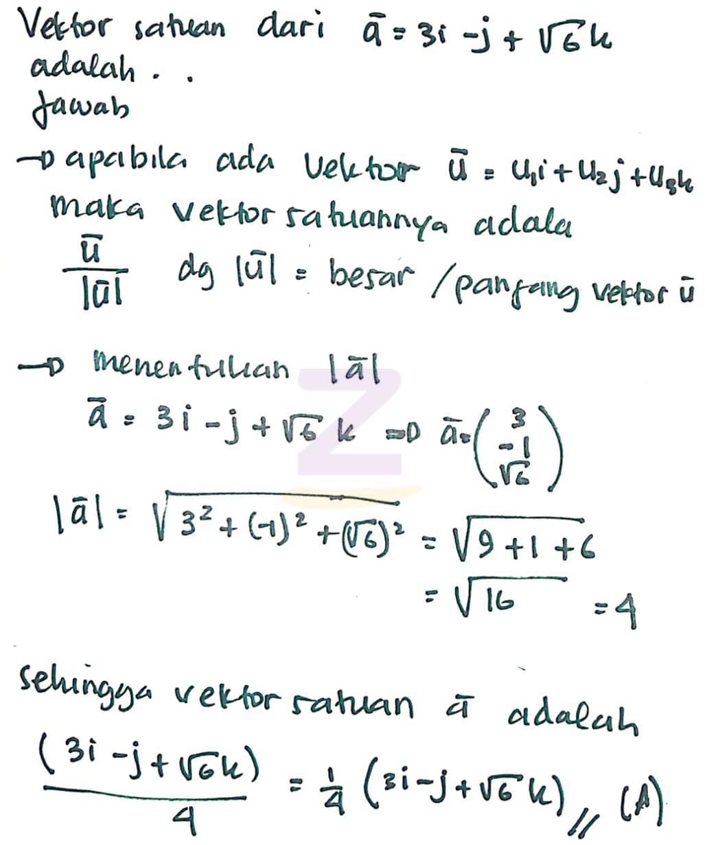 Detail Contoh Soal Tentang Vektor Nomer 26
