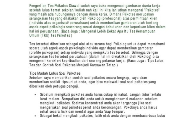 Detail Contoh Soal Tes Indomaret 2020 Dan Jawabannya Nomer 31