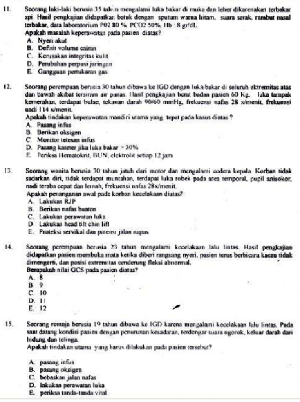 Detail Contoh Soal Tes Tulis Masuk Rumah Sakit Untuk Administrasi Nomer 26