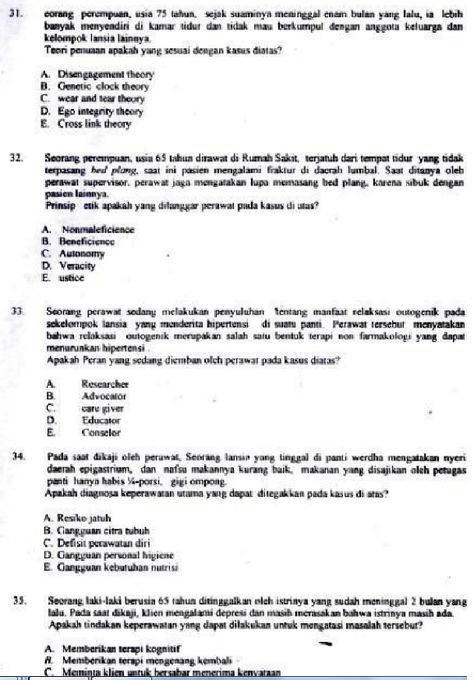 Detail Contoh Soal Tes Tulis Masuk Rumah Sakit Untuk Administrasi Nomer 5