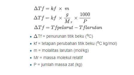 Detail Contoh Soal Titik Beku Nomer 29