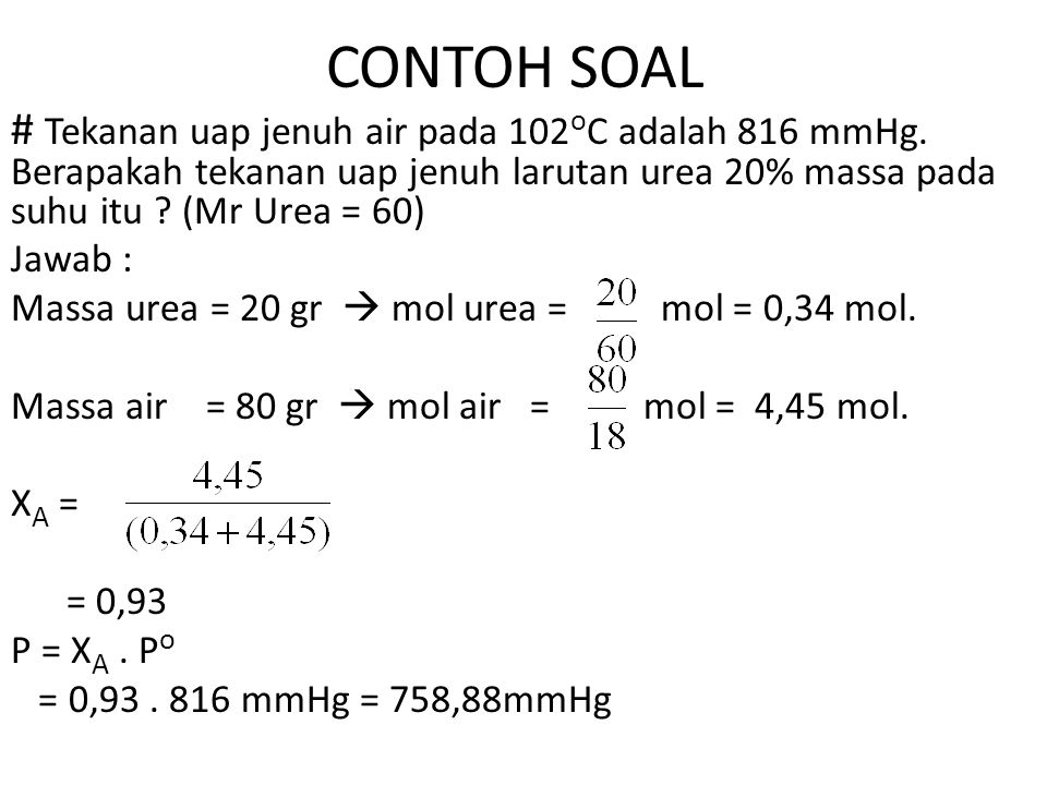 Detail Contoh Soal Titik Beku Nomer 39