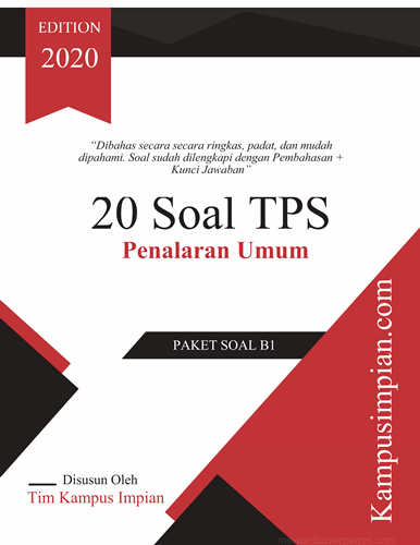 Detail Contoh Soal Tps Dan Pembahasan Nomer 5