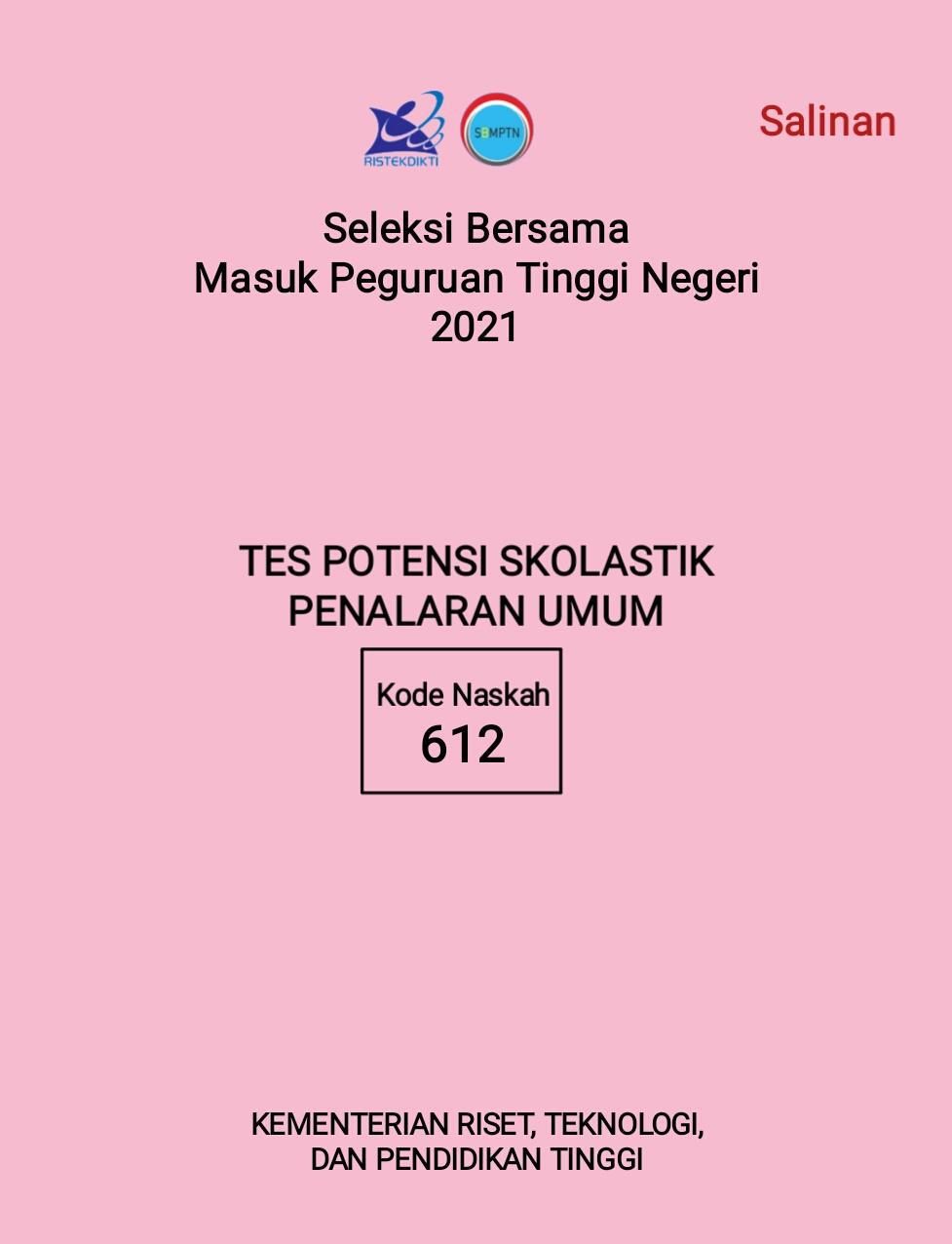 Detail Contoh Soal Tps Utbk Dan Pembahasannya Koleksi Nomer 7