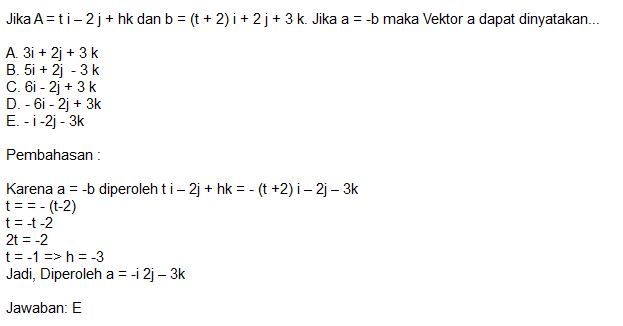 Detail Contoh Soal Transpose Matriks Dan Jawabannya Nomer 15