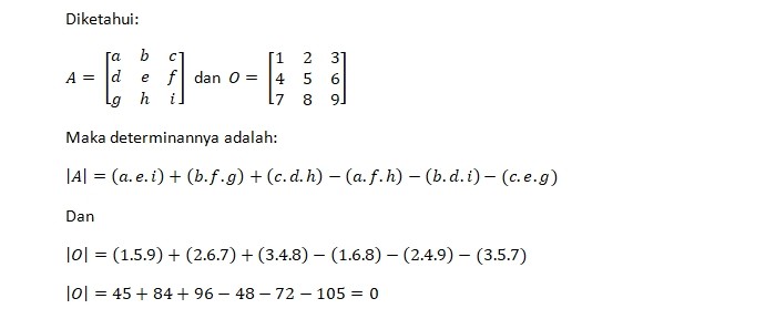 Detail Contoh Soal Transpose Matriks Dan Jawabannya Nomer 47