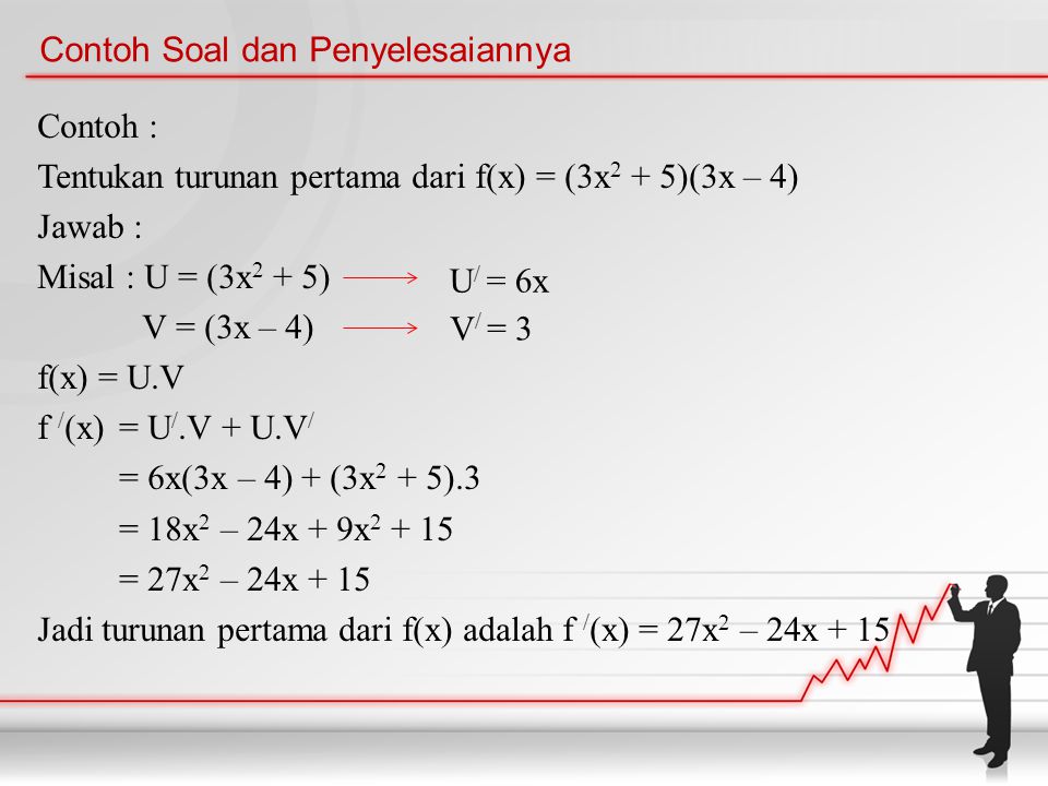 Detail Contoh Soal Turunan Fungsi Limit Nomer 24