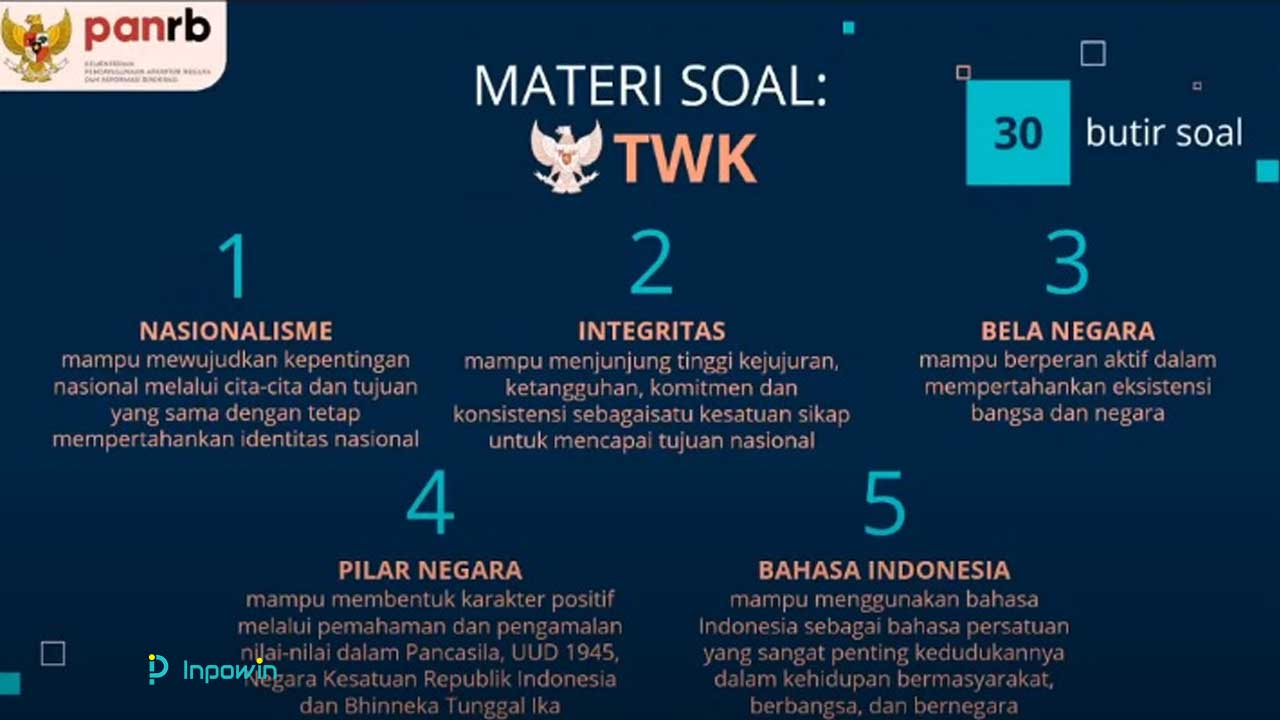 Detail Contoh Soal Twk Dan Pembahasannya Nomer 30