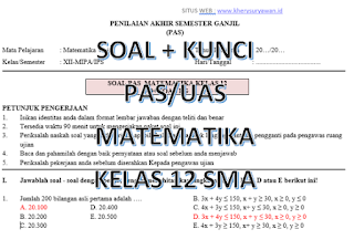 Detail Contoh Soal Uas Bahasa Inggris Kelas 12 Dan Jawabannya Nomer 44