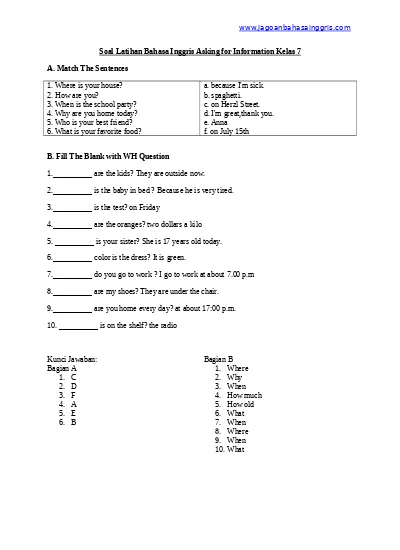 Detail Contoh Soal Uas Bahasa Inggris Kelas 12 Dan Jawabannya Nomer 7