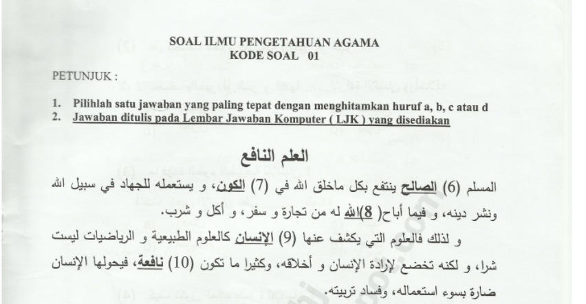 Detail Contoh Soal Um Ptkin Ips Dan Pembahasannya Nomer 8