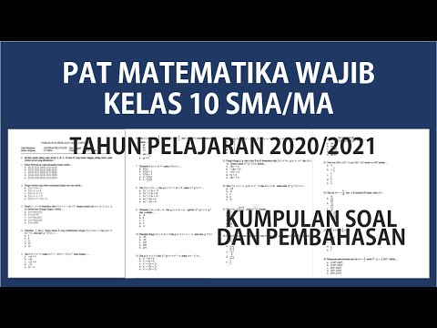 Detail Contoh Soal Uts Matematika Kelas 10 Semester 1 Dan Pembahasannya Nomer 4