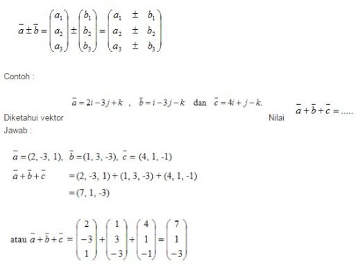 Detail Contoh Soal Vektor Matematika Nomer 27