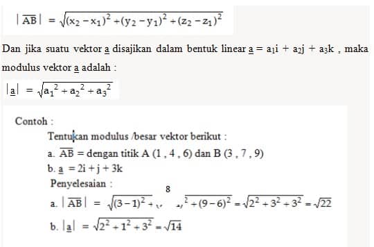 Detail Contoh Soal Vektor Matematika Nomer 39