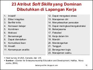 Detail Contoh Soft Skill Adalah Nomer 10