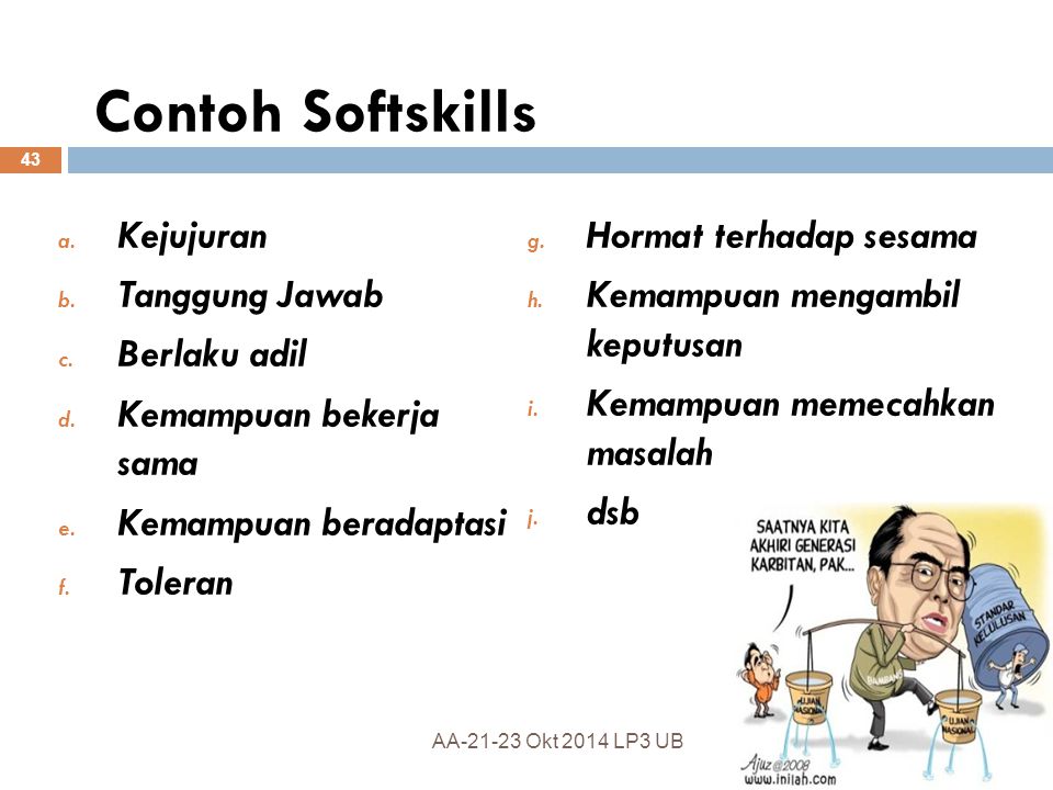 Detail Contoh Soft Skill Adalah Nomer 26
