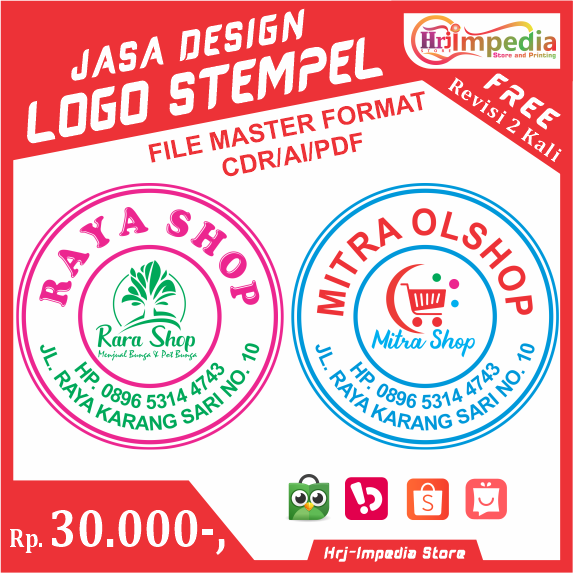 Detail Contoh Stempel Online Shop Nomer 15