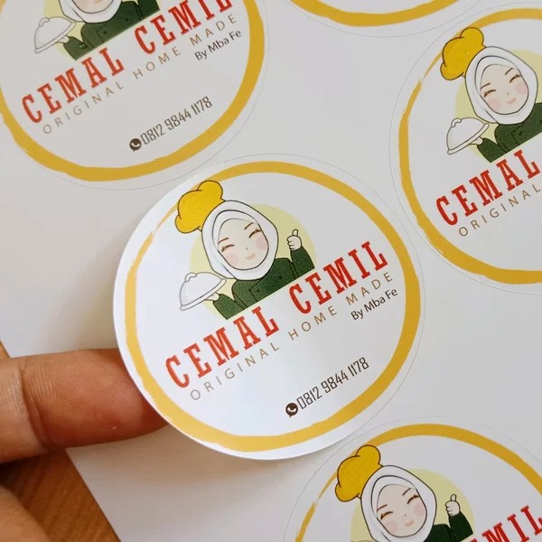 Detail Contoh Stiker Untuk Makanan Nomer 5