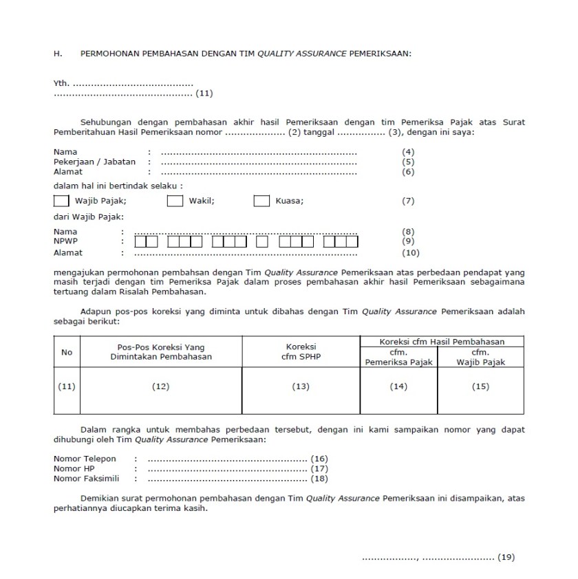 Detail Contoh Surat Balasan Untuk Kantor Pajak Nomer 31