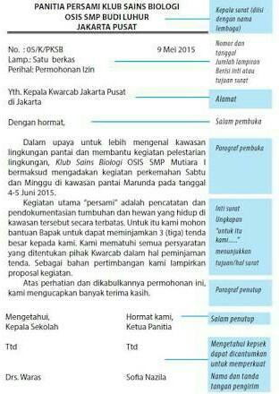 Detail Contoh Surat Dinas Beserta Strukturnya Nomer 6