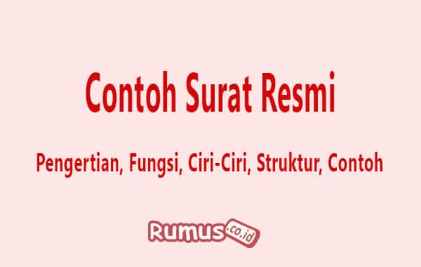 Detail Contoh Surat Dinas Beserta Strukturnya Nomer 53