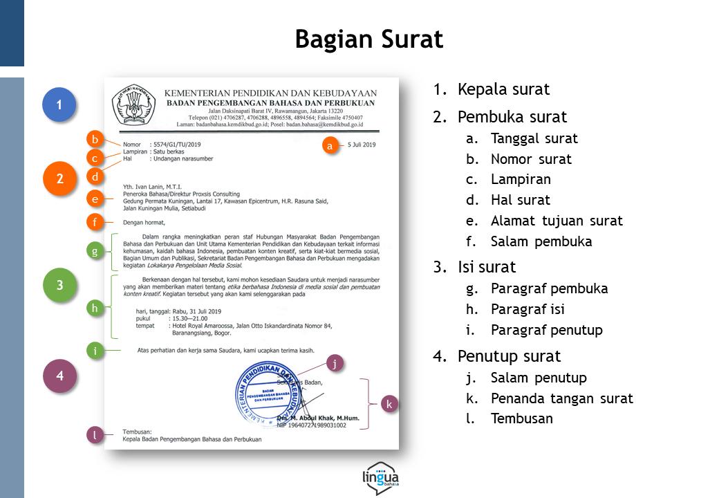 Detail Contoh Surat Formal Bahasa Indonesia Nomer 47
