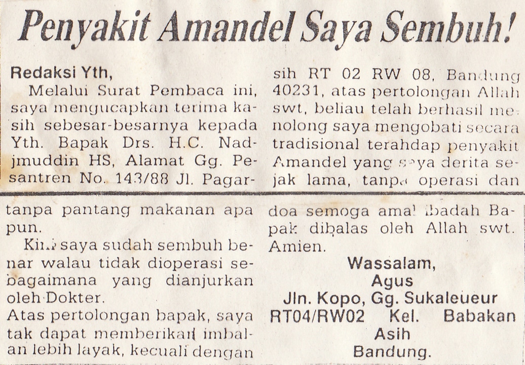 Detail Contoh Surat Kabar Adalah Nomer 4