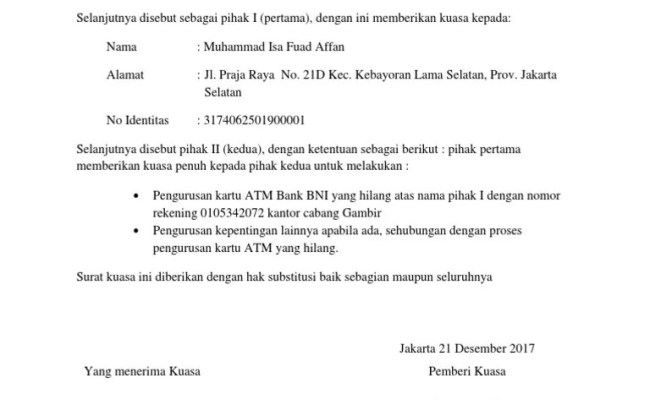 Detail Contoh Surat Keterangan Kehilangan Buku Nikah Nomer 50