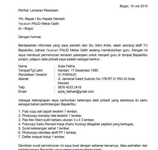 Detail Contoh Surat Keterangan Kerja Excel Nomer 53