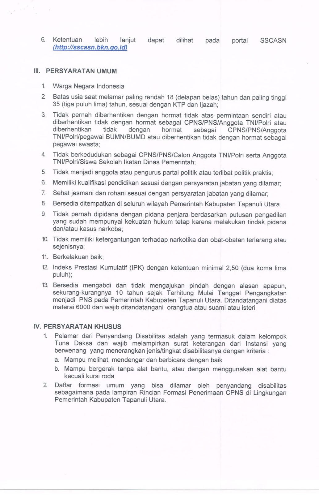 Download Contoh Surat Lamaran Cpns Tapanuli Utara Nomer 11