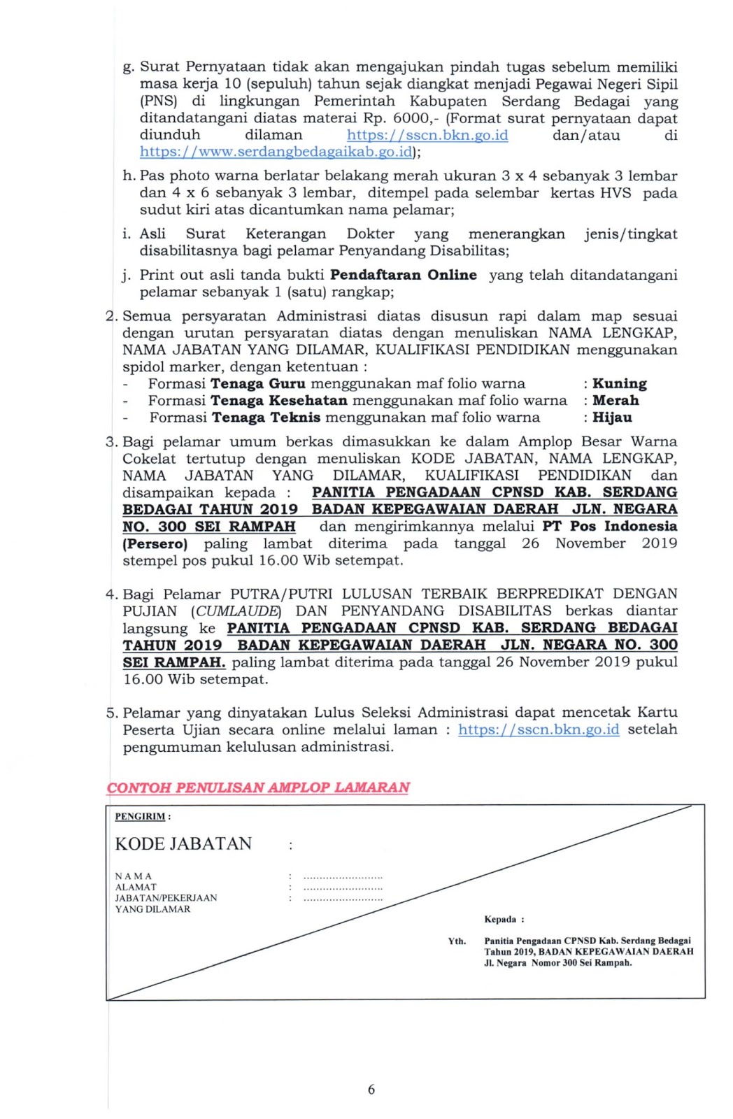 Detail Contoh Surat Lamaran Cpns Tapanuli Utara Nomer 18